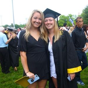 Black tie waist ruffle dress